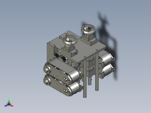 自立式双向牵引机