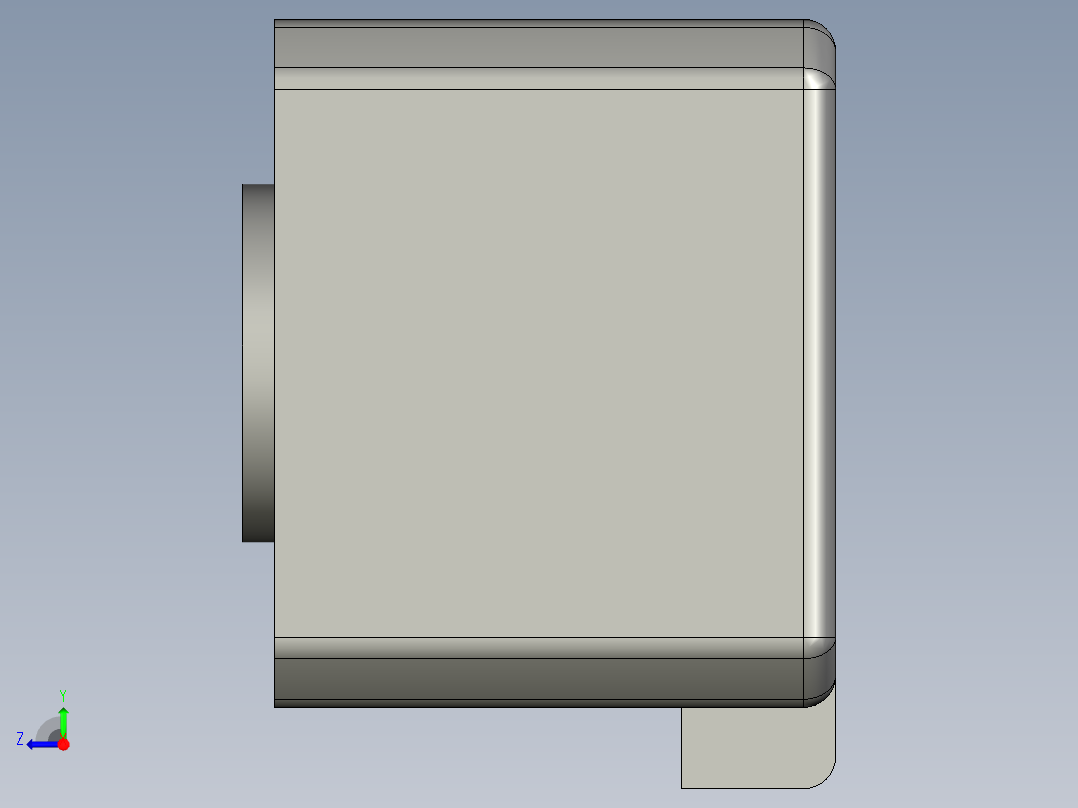 贯穿电机-42X34-200N-8X2右视图