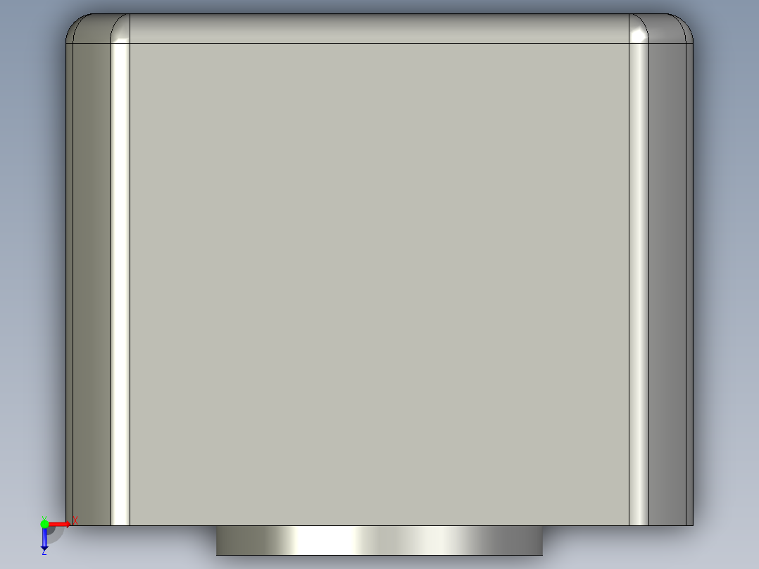 贯穿电机-42X34-200N-8X2俯视图