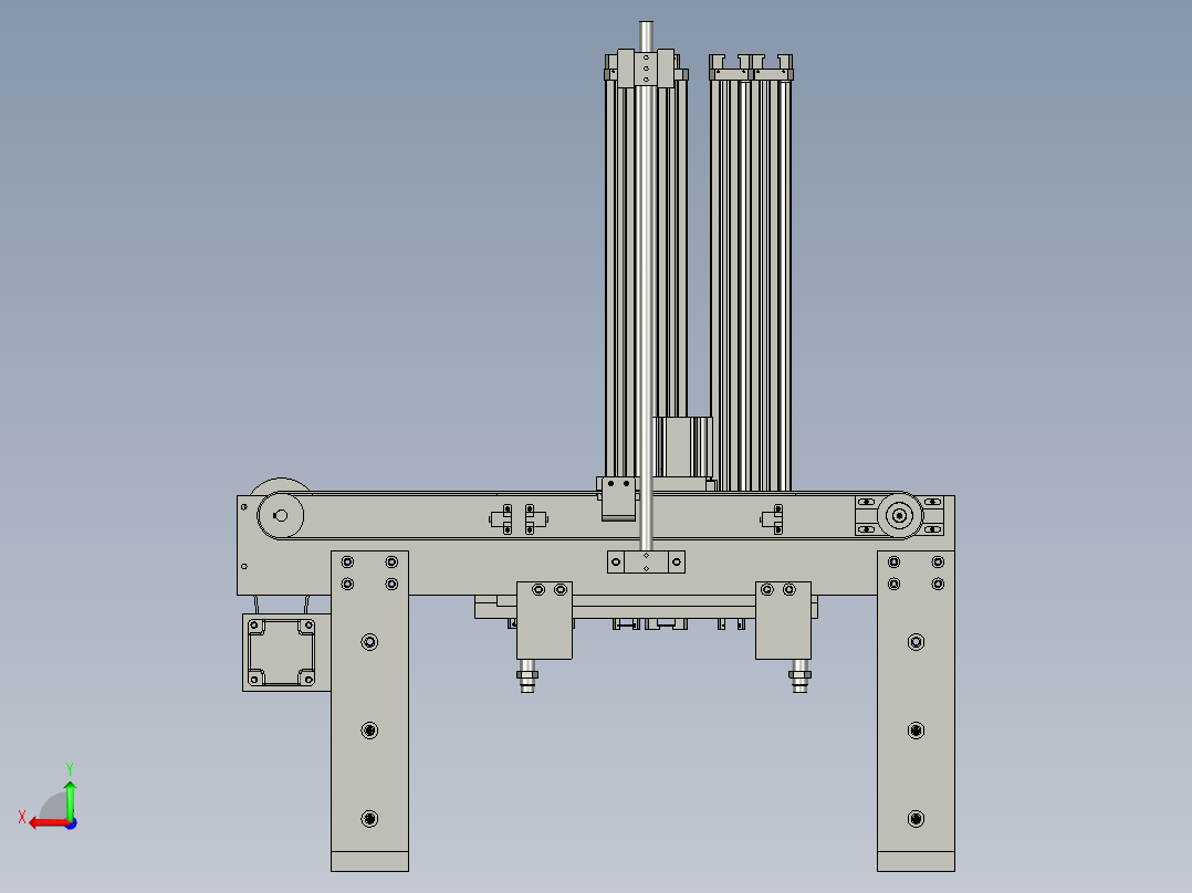 M收卡卡夹切换组后视图