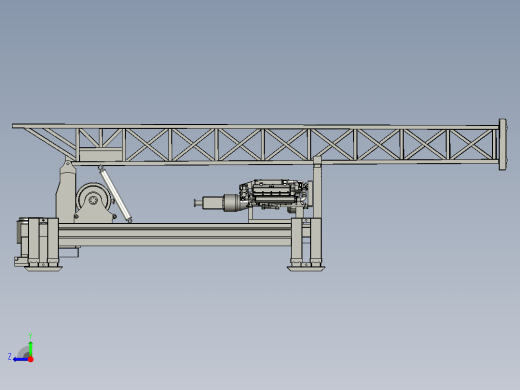 车载动力头水井钻机右视缩略图