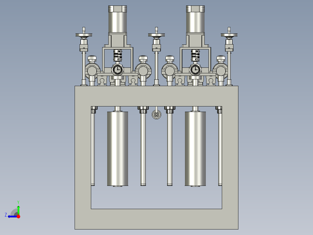 滚刷单元右视图