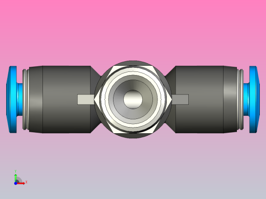 快插接头QST-1_8-4前视缩略图