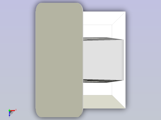 告示牌外观设计俯视缩略图