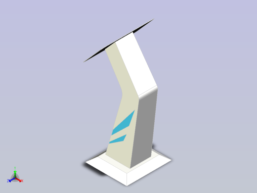 告示牌外观设计正等轴测缩略图