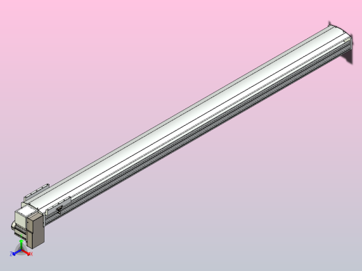 皮带直线轴半封闭可选导轨TPA-HNB-220D-176-L2600-RP-Y-P1K-N3