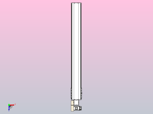 皮带直线轴半封闭可选导轨TPA-HNB-220D-176-L1700-ML-Y-P1K-N3俯视缩略图