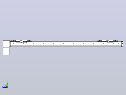皮带直线轴双滑块型TPA-GCBS-120-P70-L325-RP-M20-N3右视缩略图
