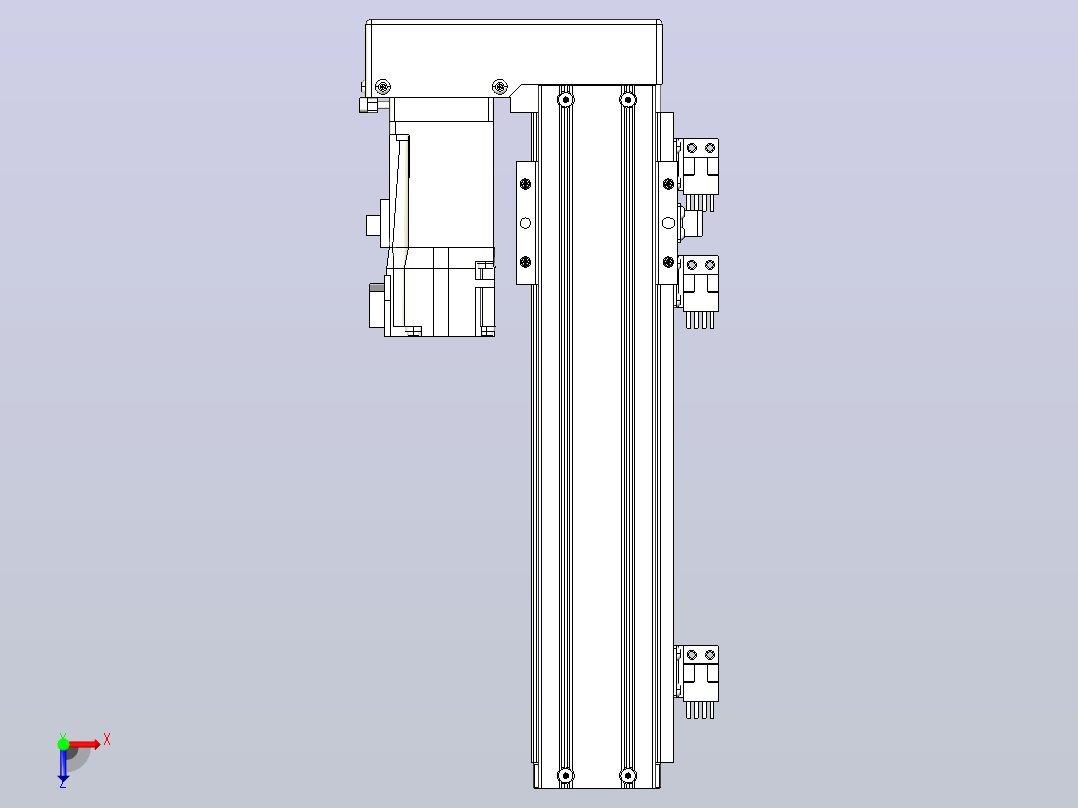 钢基模组TPA-KNR-5002C-250A1-ML-H1S2俯视图