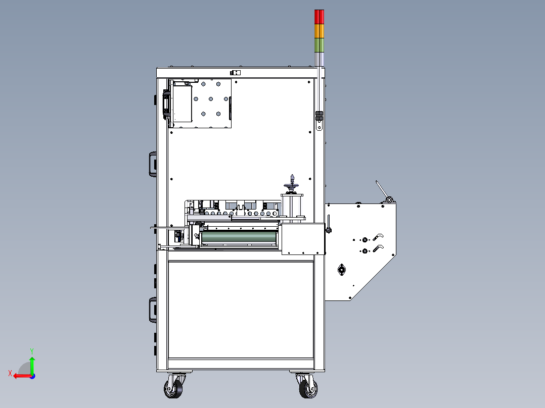 套膜封切机sw12后视图
