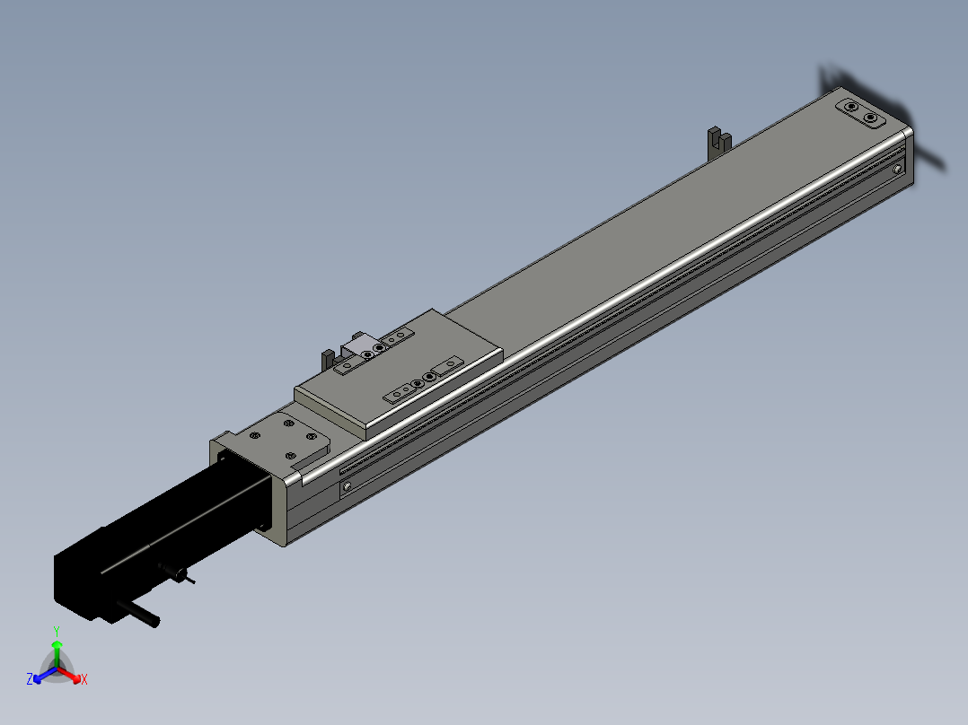 Toyo东佑达直线模组-ETH6-300-BC+煞車-反主视图
