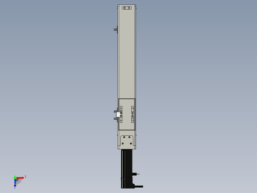 Toyo东佑达直线模组-ETH6-300-BC+煞車-反俯视图