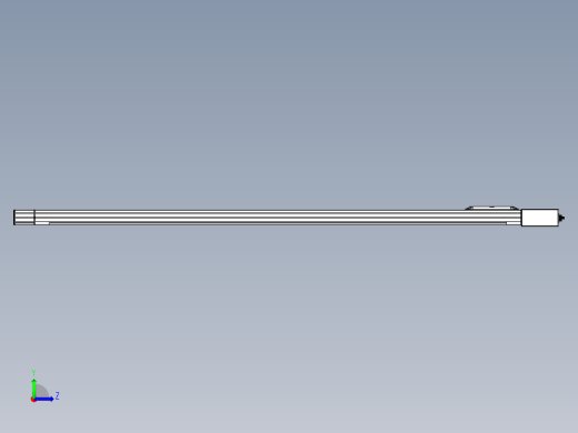 Toyo东佑达直线模组-M65-S-1800-L-M40-C4左视缩略图