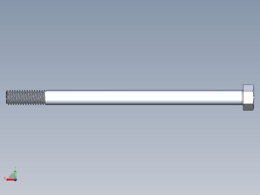 UNC 六角螺栓-Hex Bolt 0.375-16 x 6后视缩略图