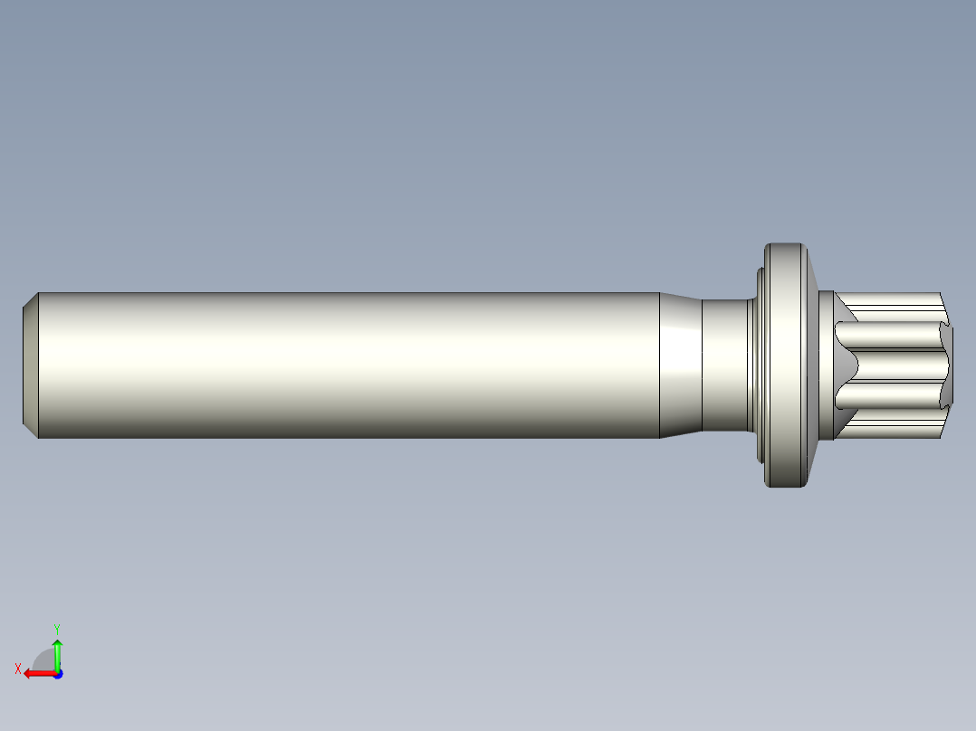 六角螺钉-Hexalobular_screw-M3-15-13-4-5-3.stp后视图