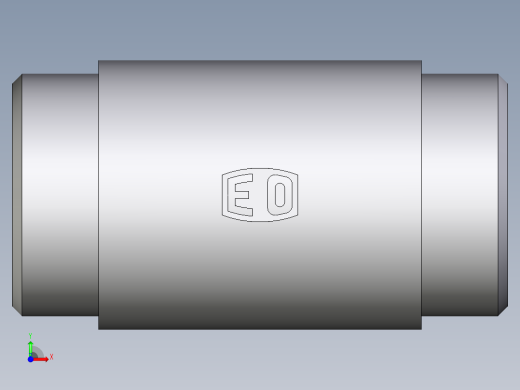 卡套式工业通用硬管接头EO_Weld_bulkhead_fitting_ESV35L71X前视缩略图