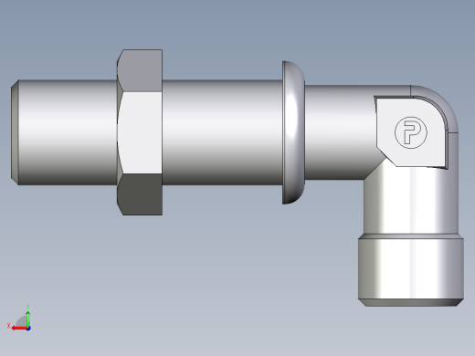 卡套式工业通用硬管接头EO_Bulkhead_elbow_WSV06SOMDCF后视缩略图