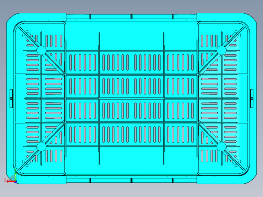 周转箱模型后视缩略图