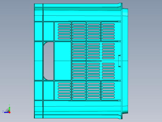 周转箱模型右视缩略图