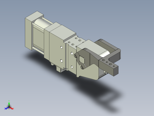 德克斯TUNKERS气缸数模V2 63.1 T12 A12 5~44_GRAD正等轴测缩略图