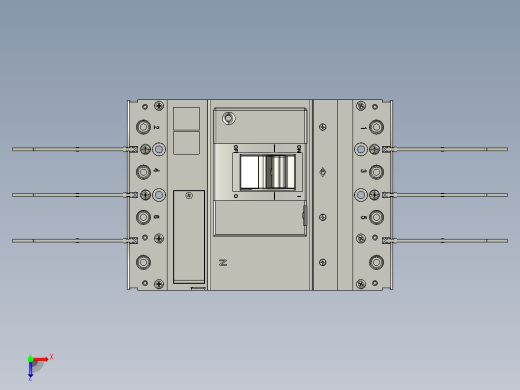 断路器GM8-400-4P短飞弧俯视缩略图