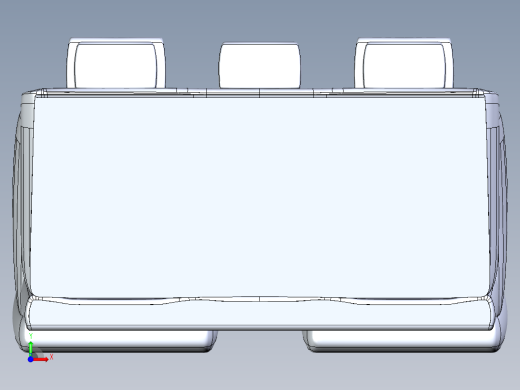 汽车座椅 (3)前视缩略图