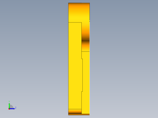 对讲机接口板冲压模具（CAD图+UG图）左视缩略图