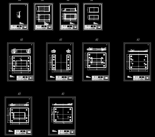 对讲机接口板冲压模具（CAD图+UG图）缩略图