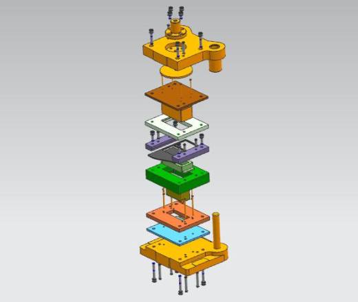 对讲机接口板冲压模具（CAD图+UG图）缩略图