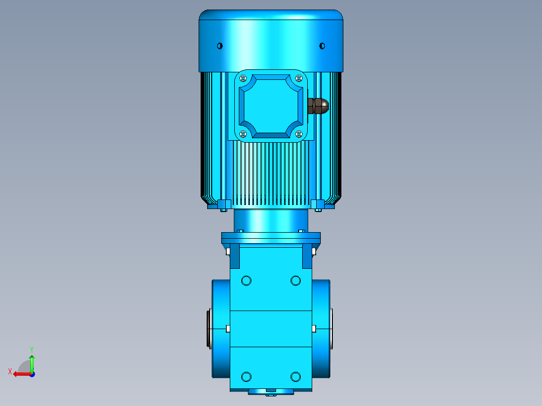 自动化剖竹机的设计UG三维+说明书后视图