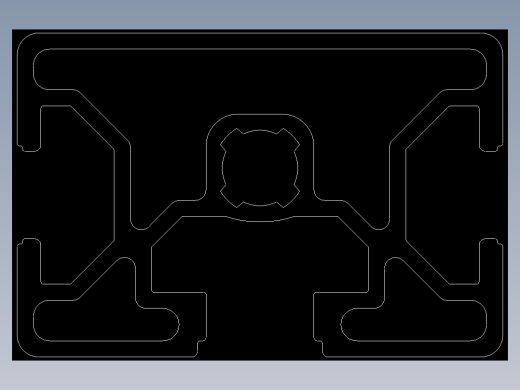 型材-BR 30X45 3842992430.DXF