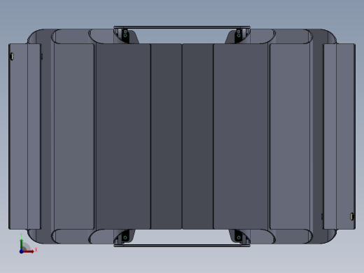 CD1568 ITX电脑机箱设计前视缩略图