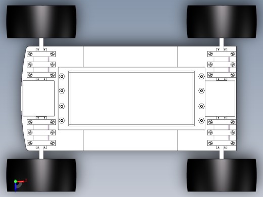 三地形载物移动平台俯视缩略图