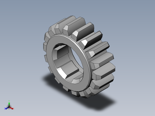 gear正等轴测缩略图