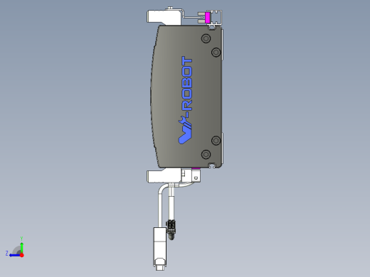 威洛博VL系列3d模型模组VL17E1Y-S700右视缩略图