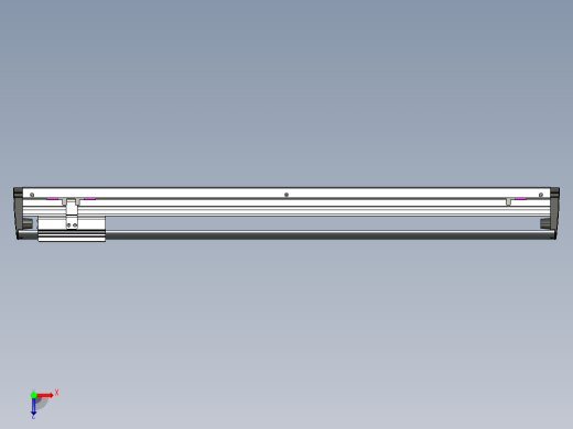 威洛博VL系列3d模型模组VL17E1Y-S700俯视缩略图