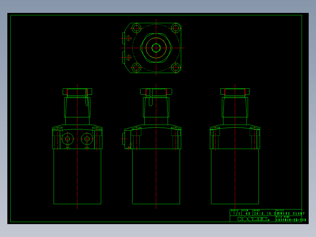 LHS0900-CR-Y60多系列多零件图纸模型