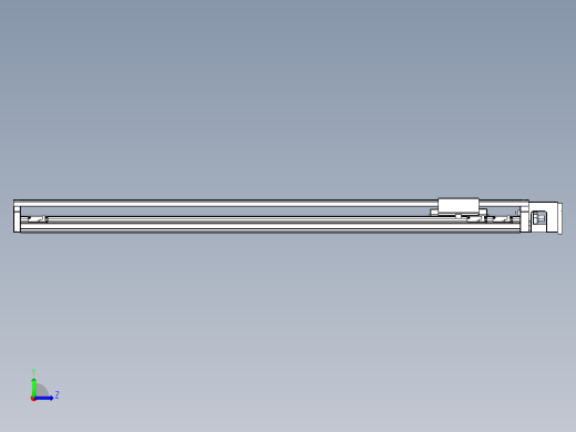 TPA-KNR-130E-2525C-L1150A1-M-H75-N3线性模块铝制底座左视缩略图