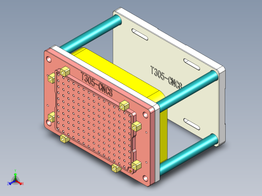 T305-CNC8笔记本CNC工装夹具三维模型-0621