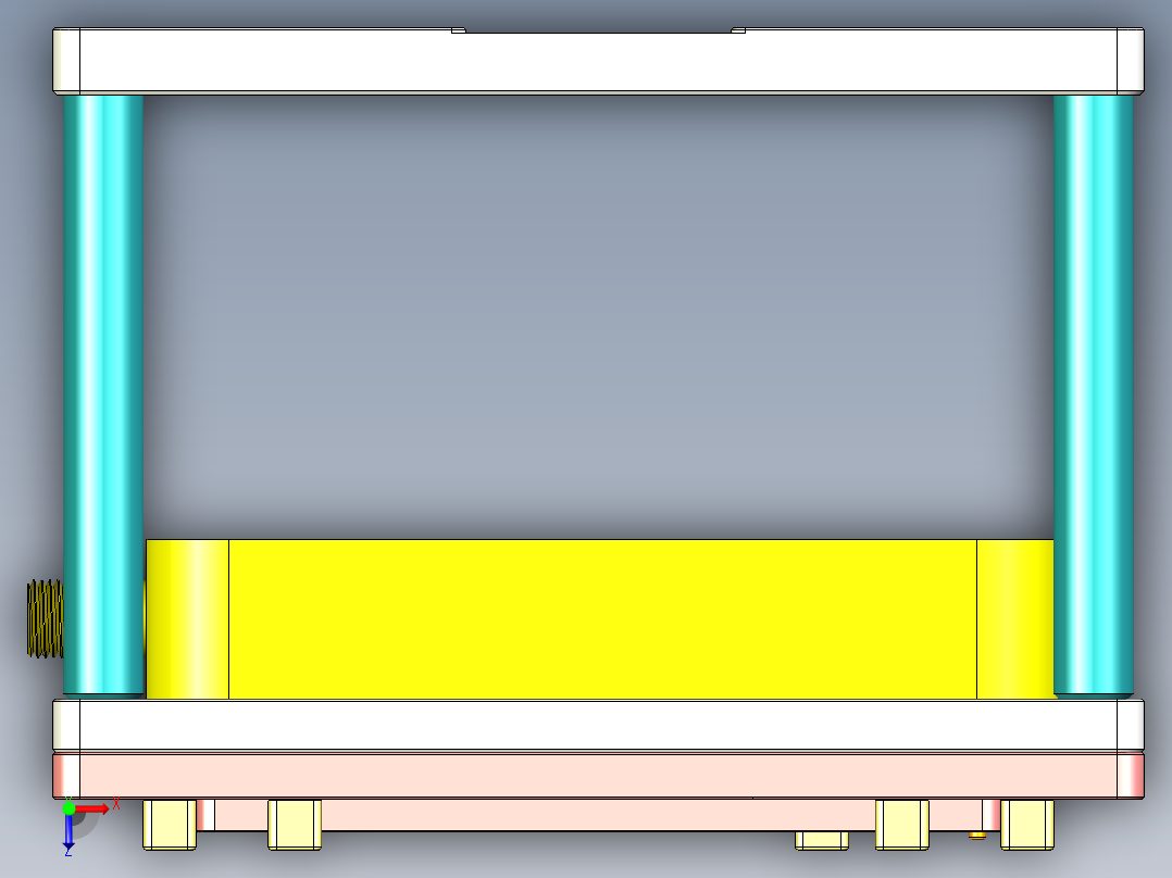 T305-CNC8笔记本CNC工装夹具三维模型-0621俯视图