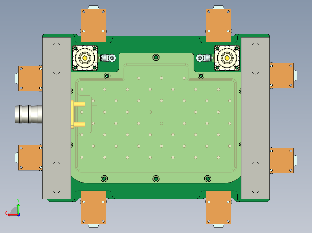 B9450-A-笔记本CNC工装夹具三维模型CNC3精铣内腔-210622后视图