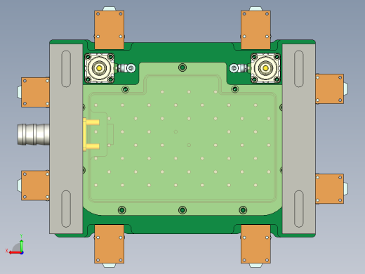 B9450-A-笔记本CNC工装夹具三维模型CNC3精铣内腔-210622后视缩略图