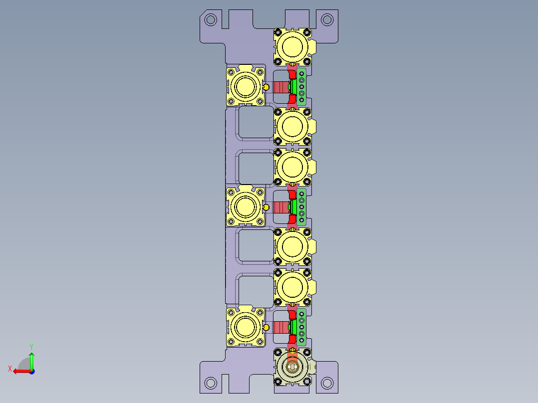 旭创0687-小件CNC工装夹具三维模型CNC1-200616后视图