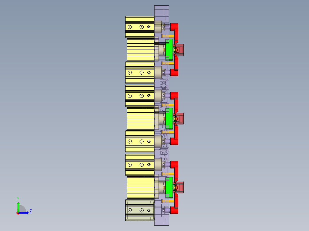 旭创0687-小件CNC工装夹具三维模型CNC1-200616左视图