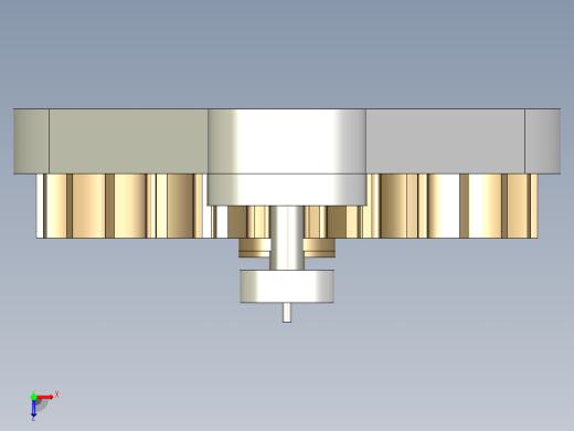 精密齿轮驱动线性执行器俯视缩略图