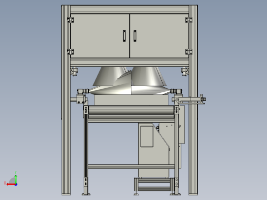砂芯视觉检测与砂芯在线喷码工位后视缩略图