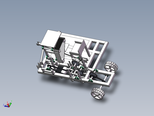链夹式大葱移栽机的设计【三维SW+5张CAD图纸+说明】