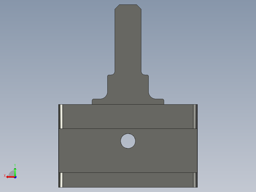 CTS 442 执行器后视图