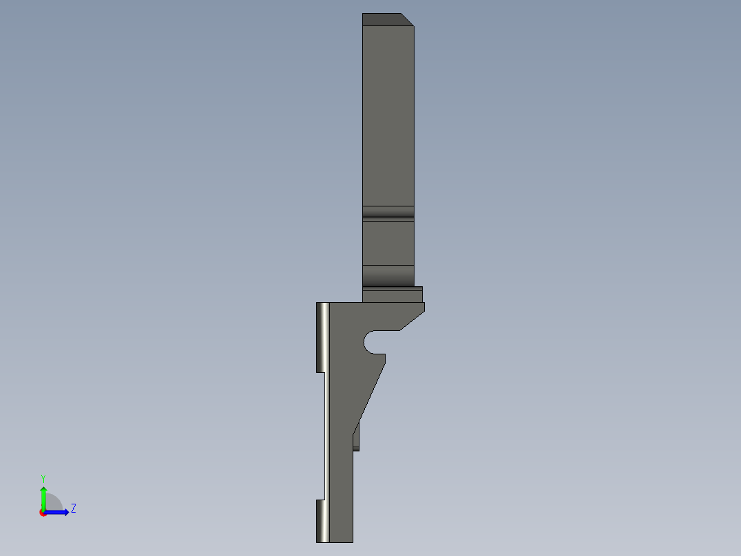 CTS 442 执行器左视图
