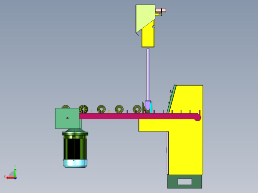 外圆无心磨上下料装置后视缩略图
